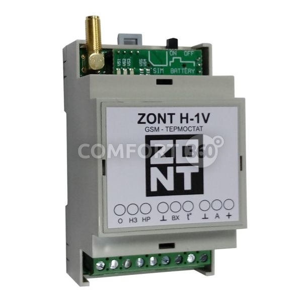  GSM термостат для электрических и газовых котлов ZONT H-1V